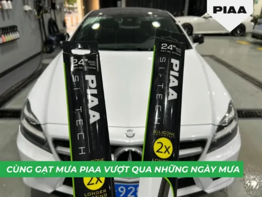 Cùng gạt mưa PIAA vượt qua những ngày mưa giông