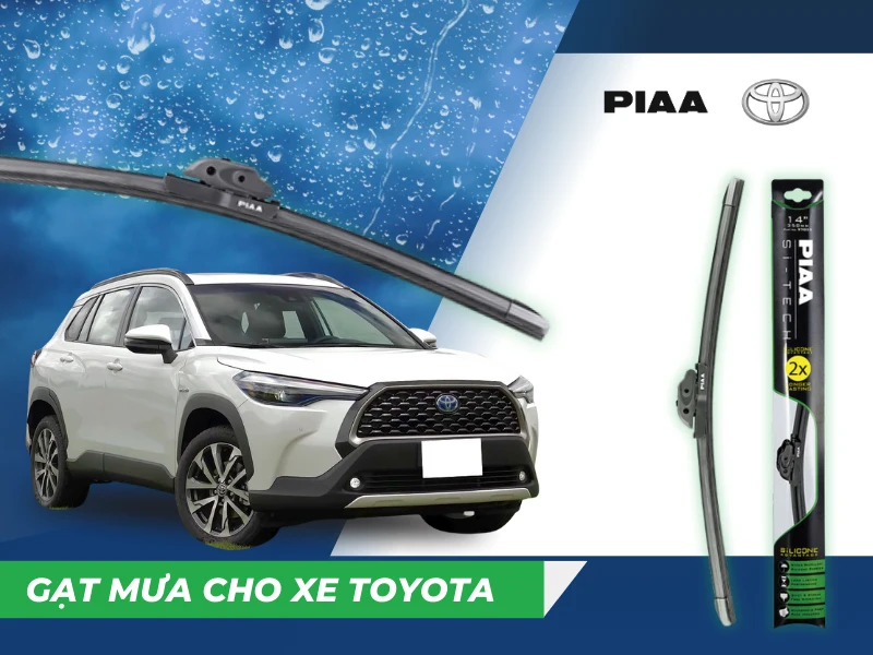 Gạt mưa cho xe Toyota