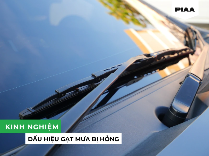 Tìm hiểu dấu hiệu gạt mưa bị hỏng