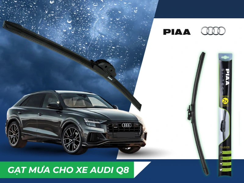 Lựa chọn gạt mưa cho xe Audi Q8