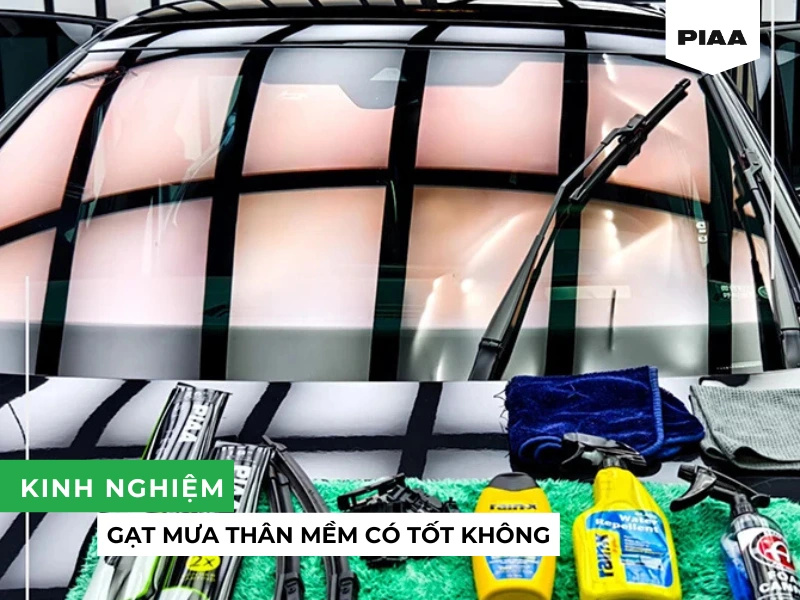 So sánh gạt mưa xương mềm và xương cứng