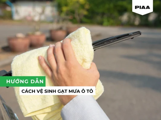 Hướng dẫn cách vệ sinh gạt mưa ô tô đơn giản